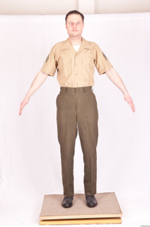  Photos Army Officer Man in uniform 1 20th century Army Officer a poses whole body 0007.jpg
